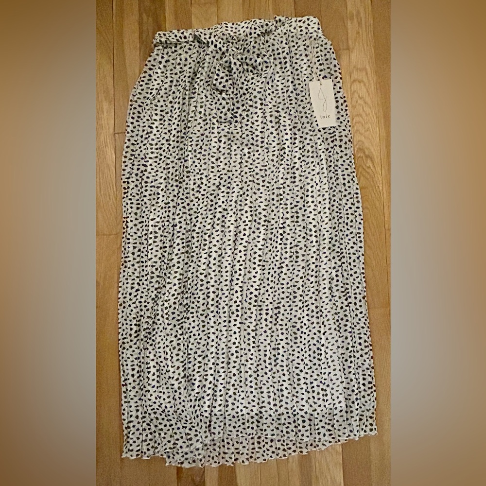 Joie Black and White Patterned Skirt